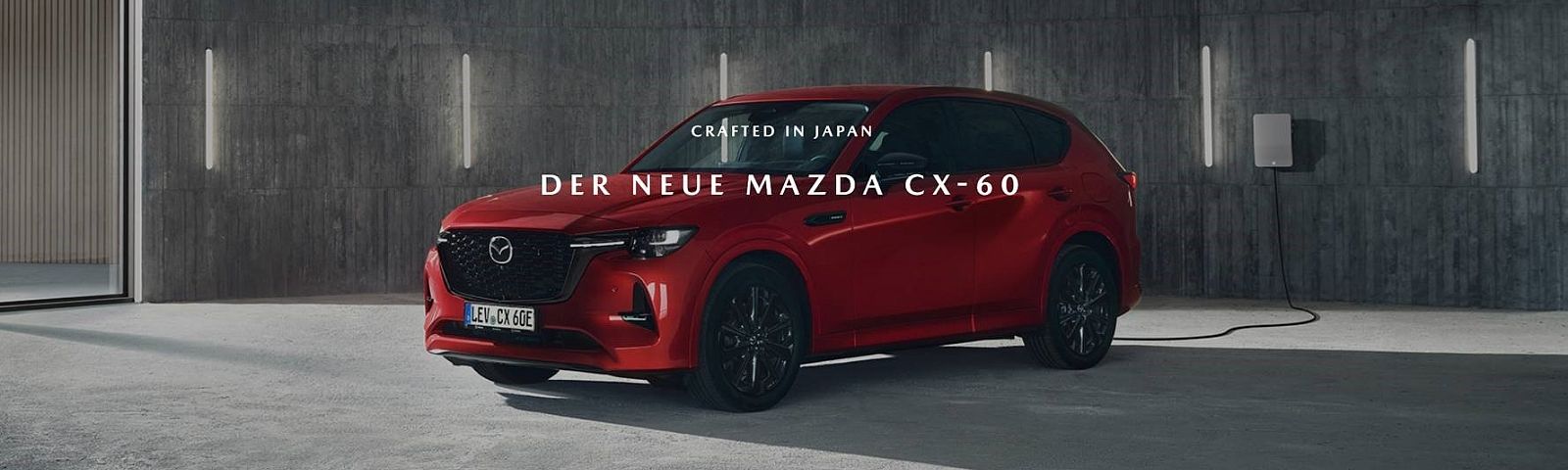 Der neue Mazda CX-60 rot