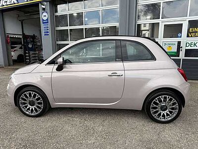 Fiat 500C Cabrio Star 0.9 TwinAir, Carplay. Tempomat, SH,